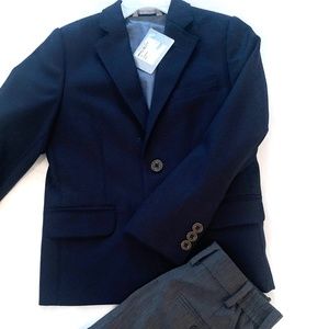 NWT Nordstrom’s boys size 5 blue blazer and grey slacks